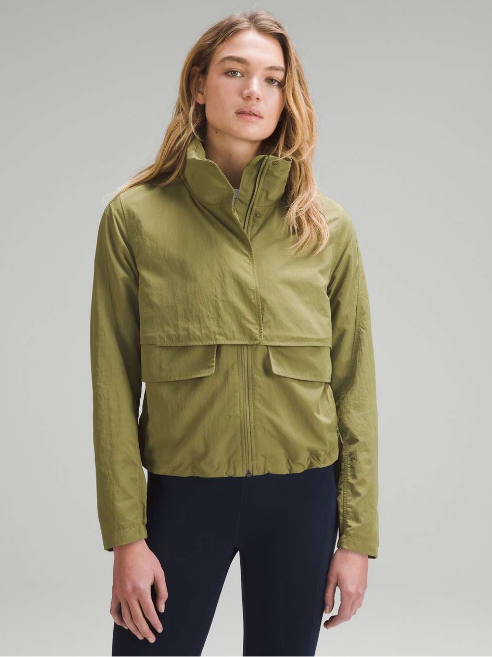 Lululemon Always Effortless Jacket in Bronze Green (US 6)